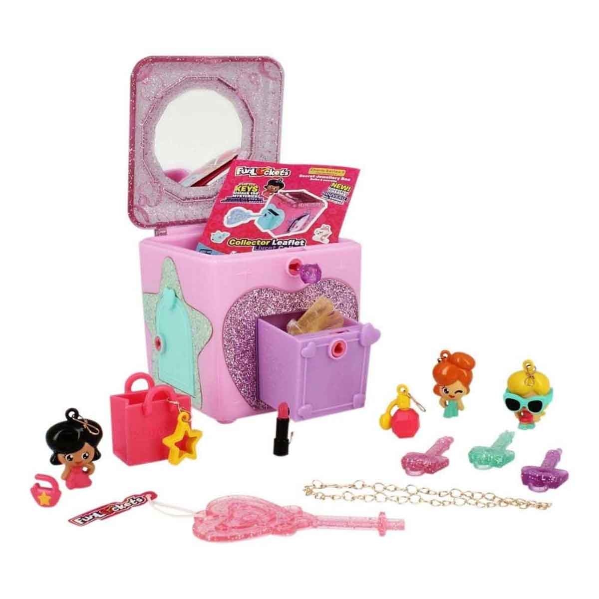 فن لوكيتس مجموعة صناديق مجوهرات سرية السلسلة 2 متنوعة للفتيات عمر 5-7 سنوات
