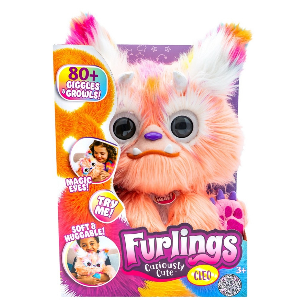 فانرايز دمية كليو مصاحبة 14 إنش محشوة للجنسين، 3-4 سنوات