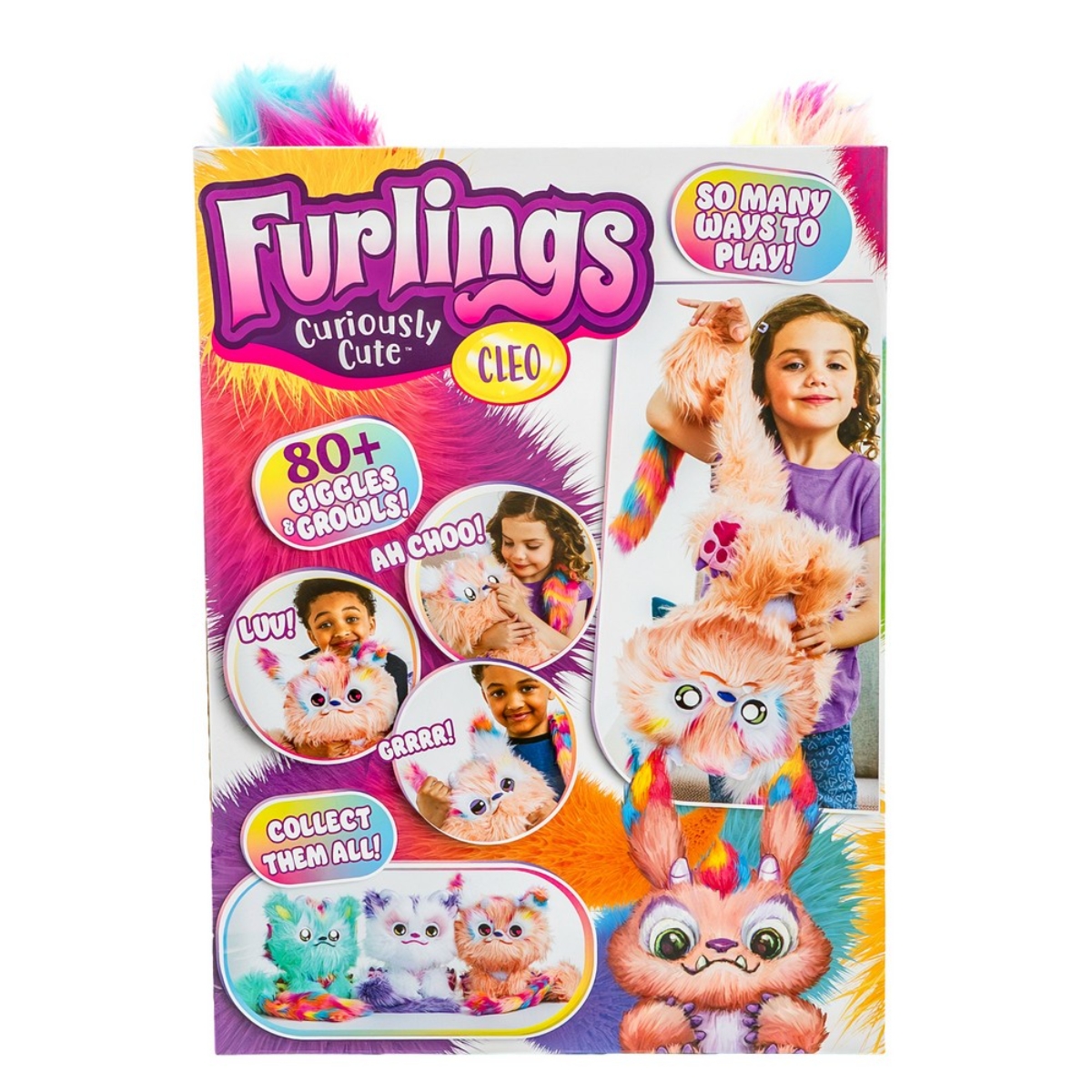 فانرايز دمية كليو مصاحبة 14 إنش محشوة للجنسين، 3-4 سنوات