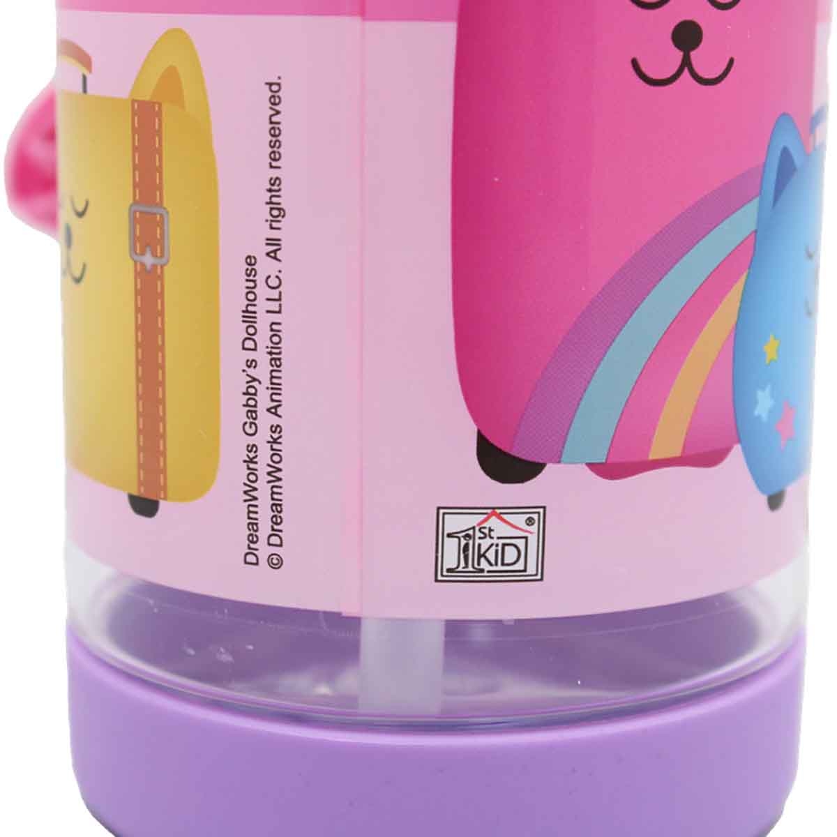 جابيز دولهاوس زجاجة ماء مربعة فاخرة مضادة للتسرب سعة 500 مل