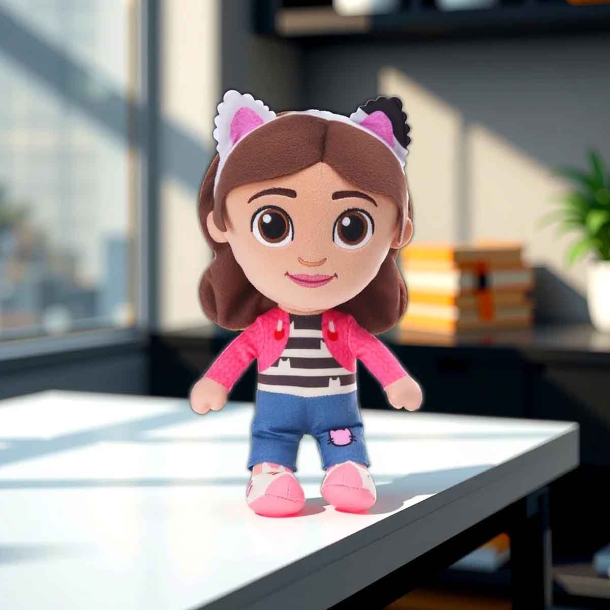 جابيز دول هاوس لعبة محشوة جابي 10 انش للجنسين، عمر 0-2 سنوات