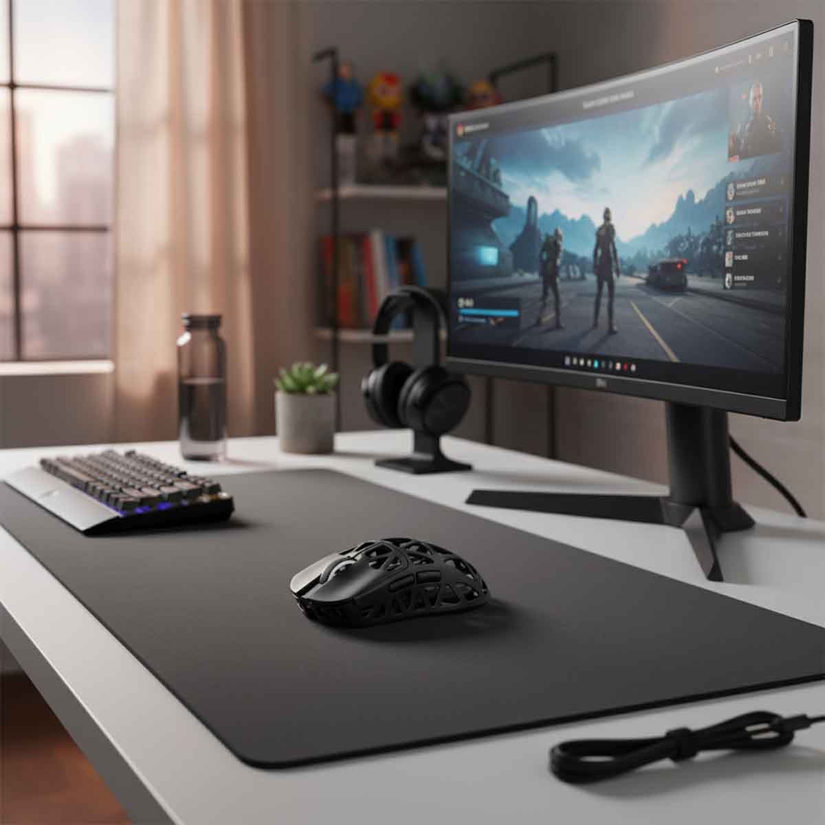 جامرتك ماوس ألعاب لاسلكي بلاك أوبسيديان أسود