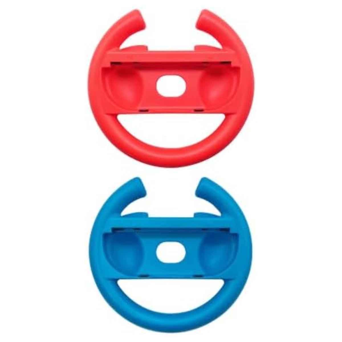 جامرتك عجلة قيادة زرقاء وحمراء لنينتندو سويتش 2