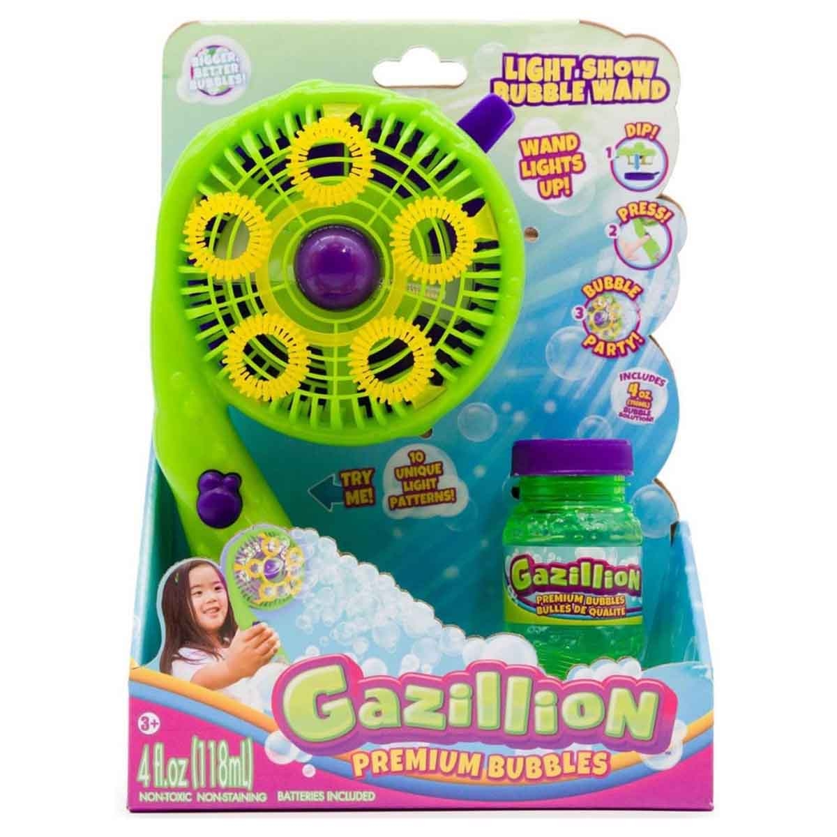 جازيلين لايت شو واند صانعة فقاعات للجنسين، 3-4 سنوات
