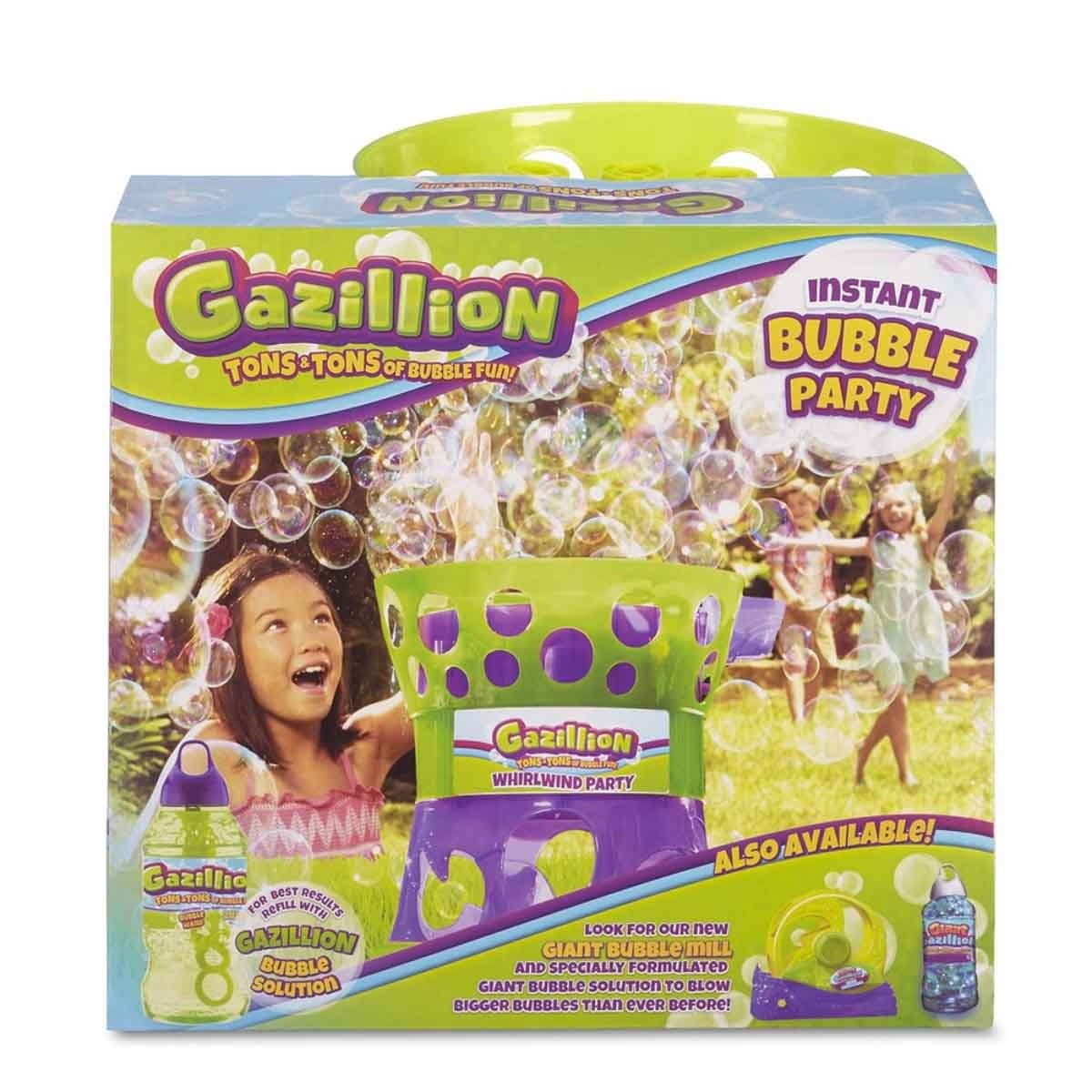 جازيلين ويرلويند بارتي آلة فقاعات إلكترونية مع عبوة محلول للجنسين، 3-4 سنوات