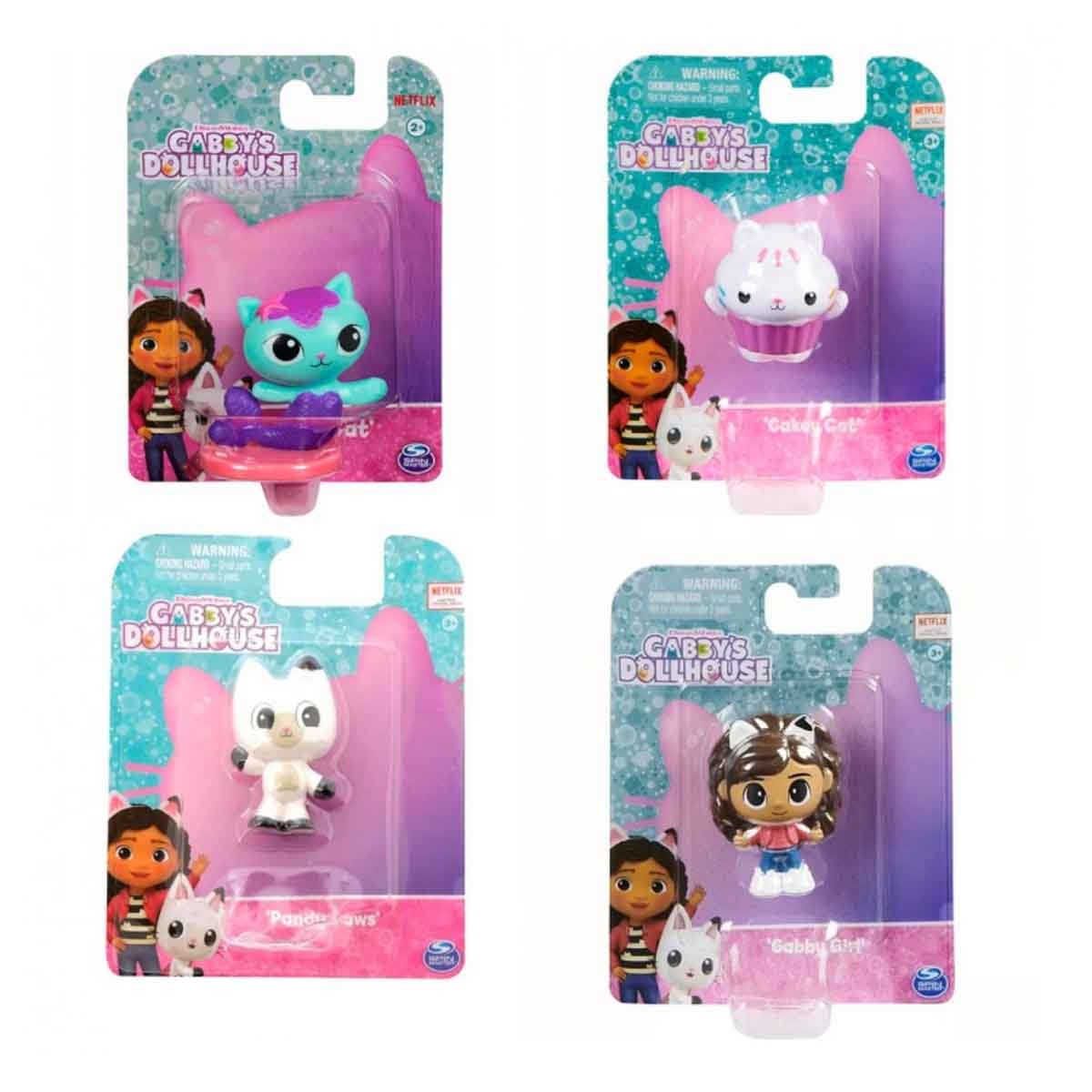 غابي دالهاوس مجسمات صغيرة متنوعة 2 إنش للبنات من 3 إلى 4 سنوات