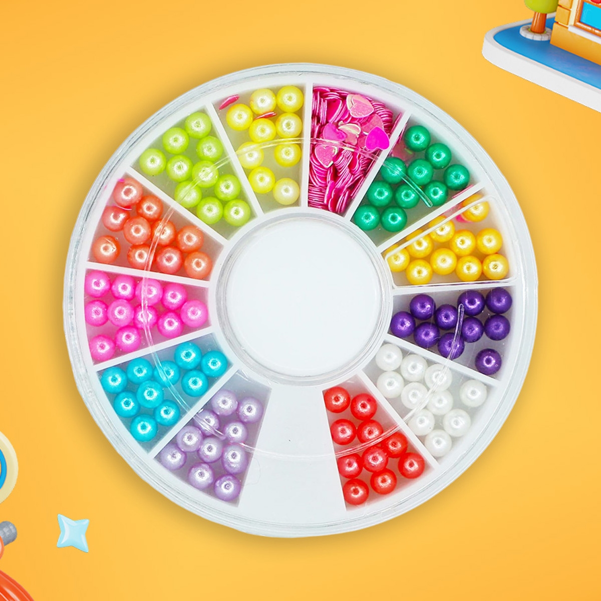 جيميكس مجموعة إعادة تعبئة لصنع القوالب السائلة والأحجار، للبنات، من عمر 5 إلى 7 سنوات