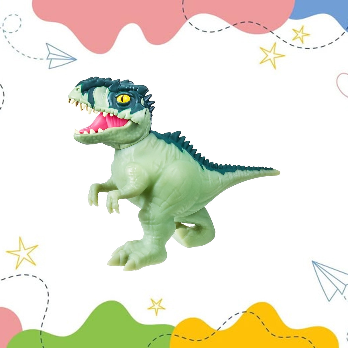 جو جيت زو فيجر جيغانوتوصوروس هجوم العض جوراسيك وورلد للجنسين، 5-7 سنوات