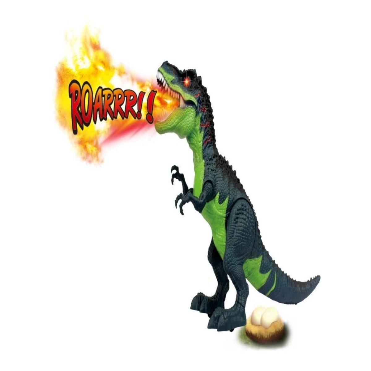 هابنس إكسبرس دمية ديناصور متنوعة تضع بيضاً، للأولاد، من عمر 3 إلى 4 سنوات