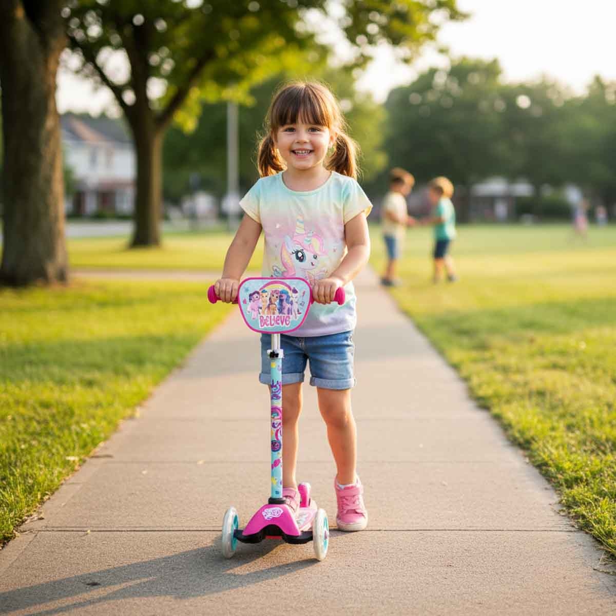 هاسبرو ماي ليتل بوني سكوتر بثلاث عجلات للبنات، 3-4 سنوات