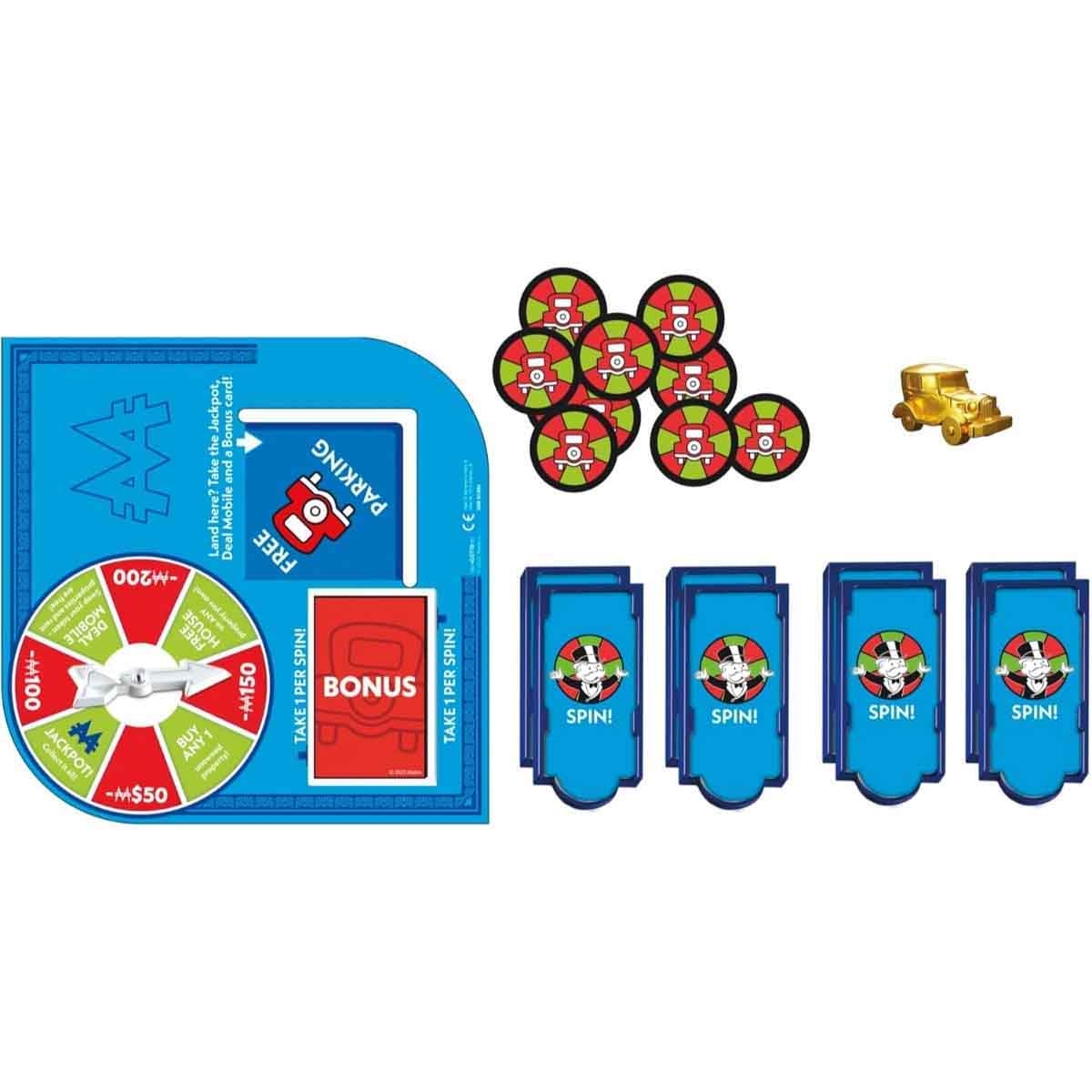 هاسبرو مجموعة لعبة ريسك مع مونوبولي ديل هاري بوتر ومونوبولي فري باركينج، للجنسين، 8-10 سنوات