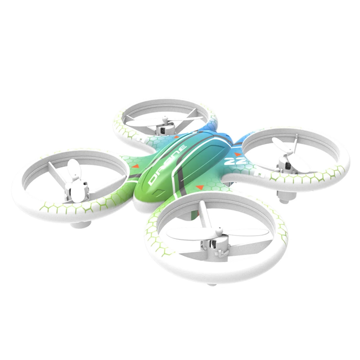 هيليكماكس - طائرة بدون طيار 2.4GHz بشكل حرباء للجنسين، 13 سنة فما فوق