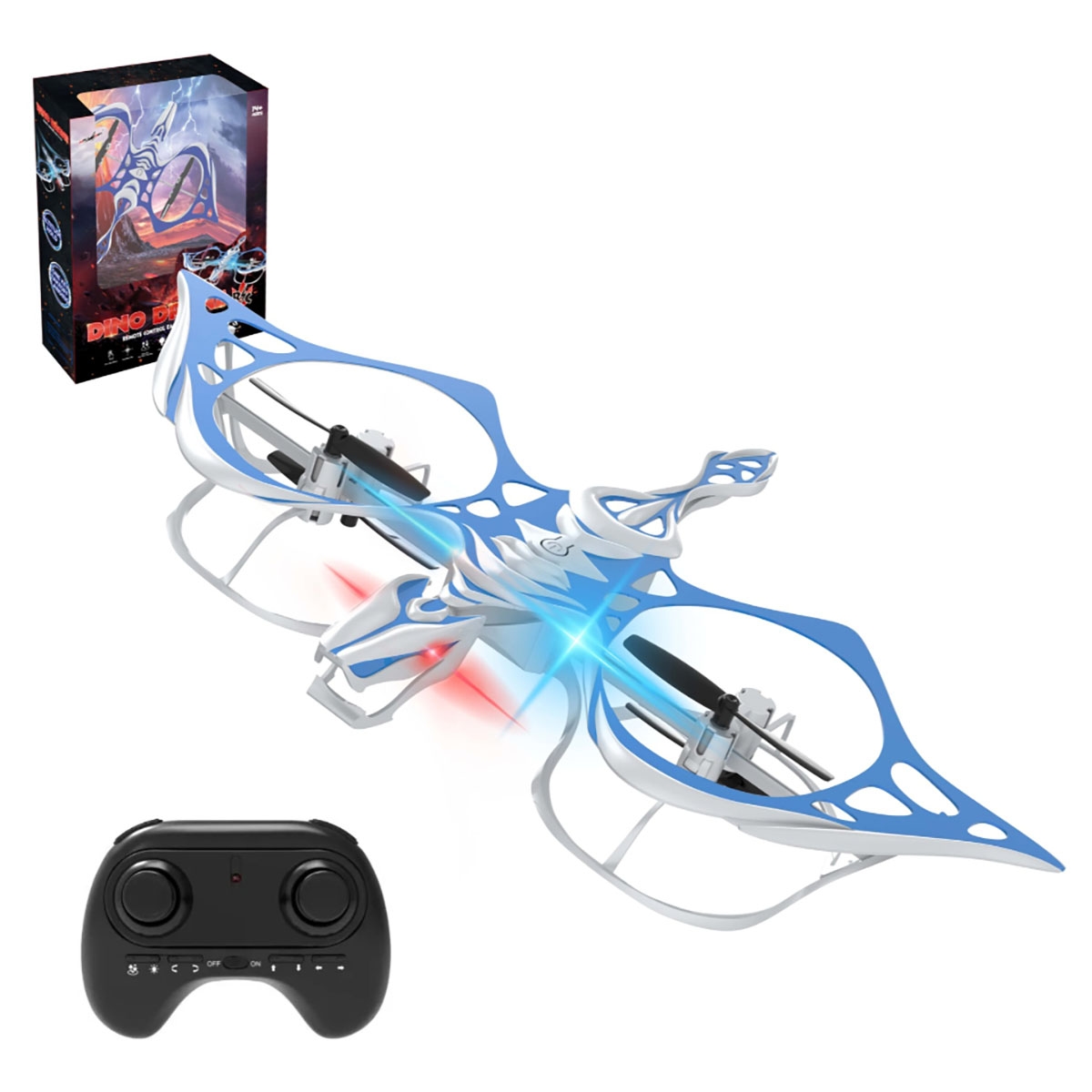 هيليكماكس - طائرة بدون طيار بتصميم التنين للجنسين، 13 سنة فما فوق