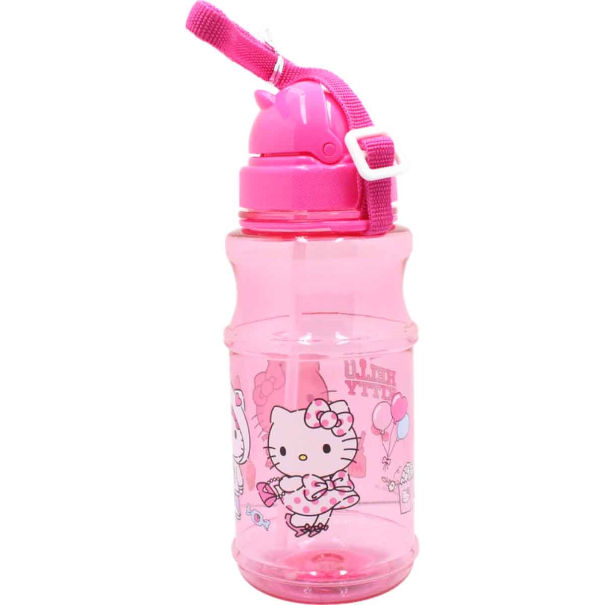 هيلو كيتي زجاجة ماء شفافة خفيفة الوزن