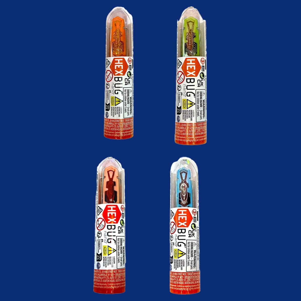 هيكس بغ لعبة إلكترونية على شكل حشرة منوّعة للجنسين، 3-4 سنوات