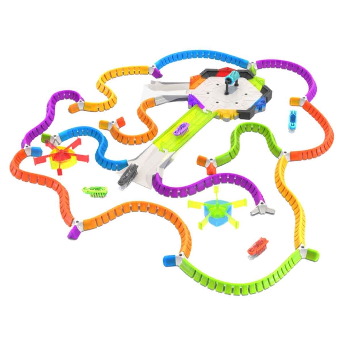 هيكس بَغ مجموعة نانو زون ونانو توبيا مع مجموعة بناء مركبة وشخصية من كوكوميلون، للجنسين، 3-4 سنوات