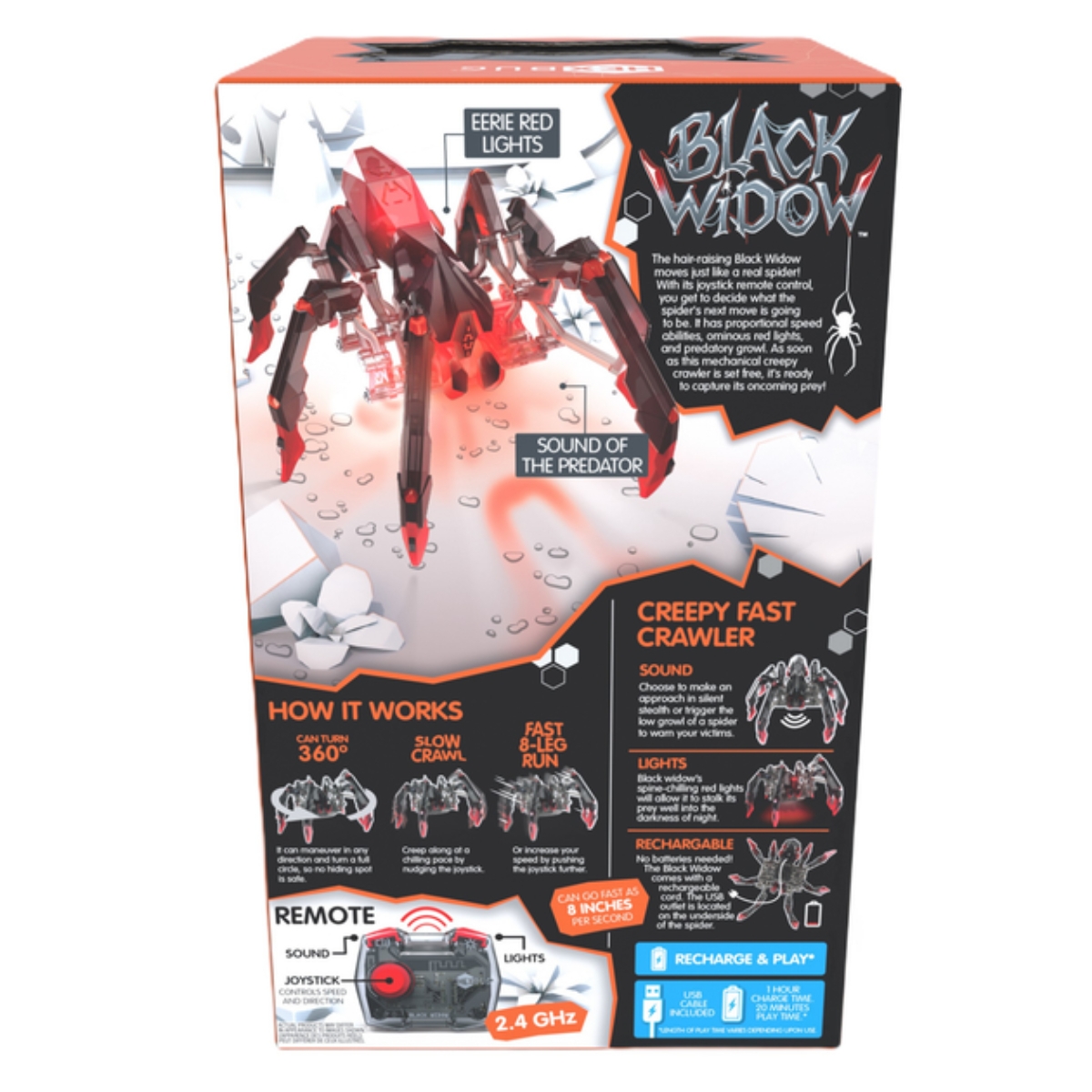 هيكس بغ لعبة بلاك ويدو بتحكم عن بعد للجنسين، 8-10 سنوات