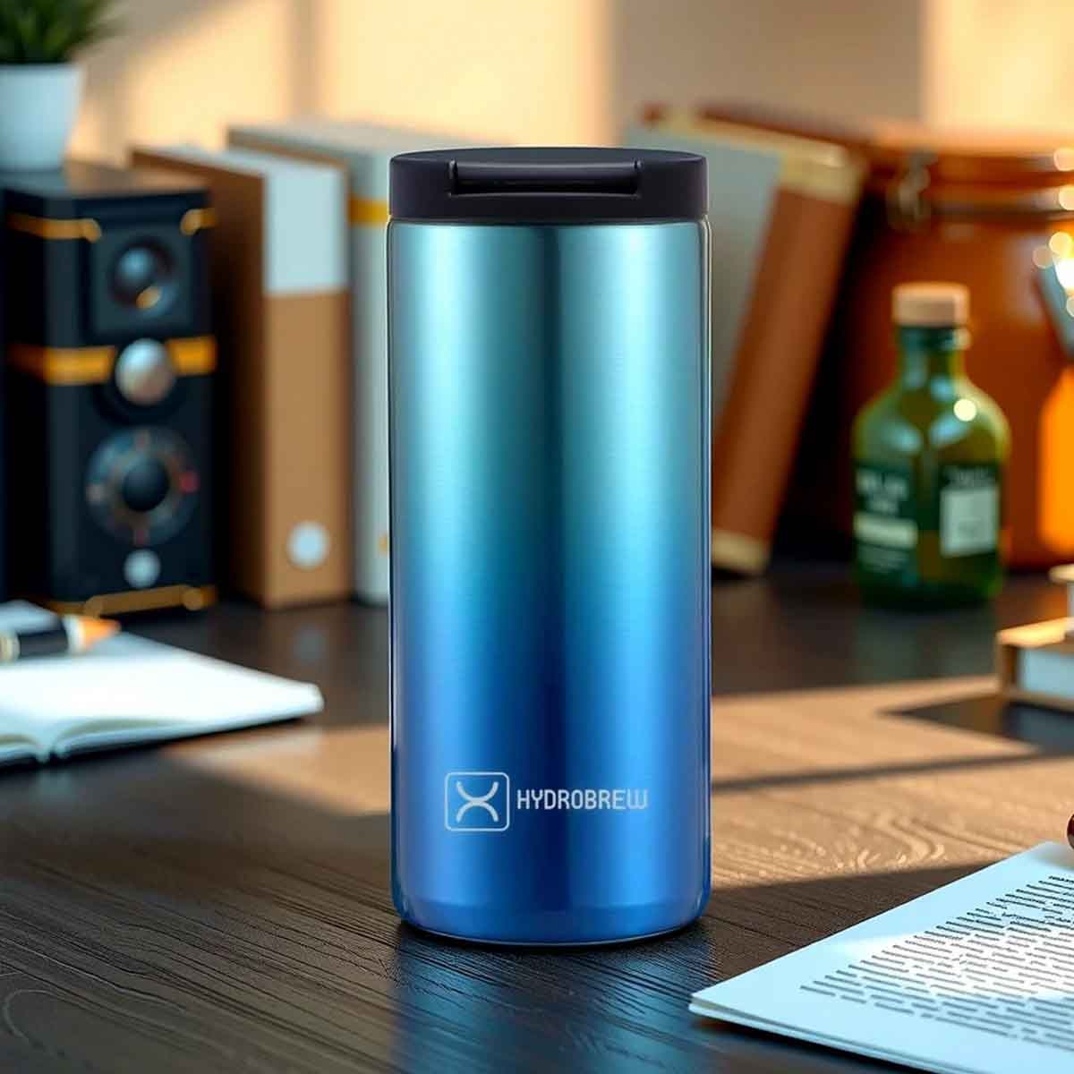 هيدروبرو زجاجة ماء معزولة مزدوجة الجدار تامبلر 400 مل للجنسين، 3-4 سنوات