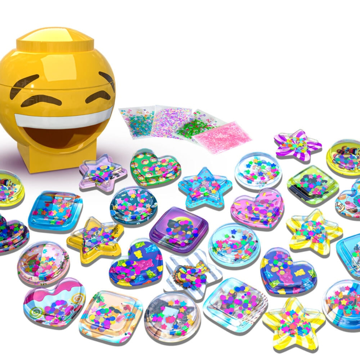 آيلي مجموعة صانع ملصقات ثلاثية الأبعاد ديلوكس DIY للجنسين، 5-7 سنوات