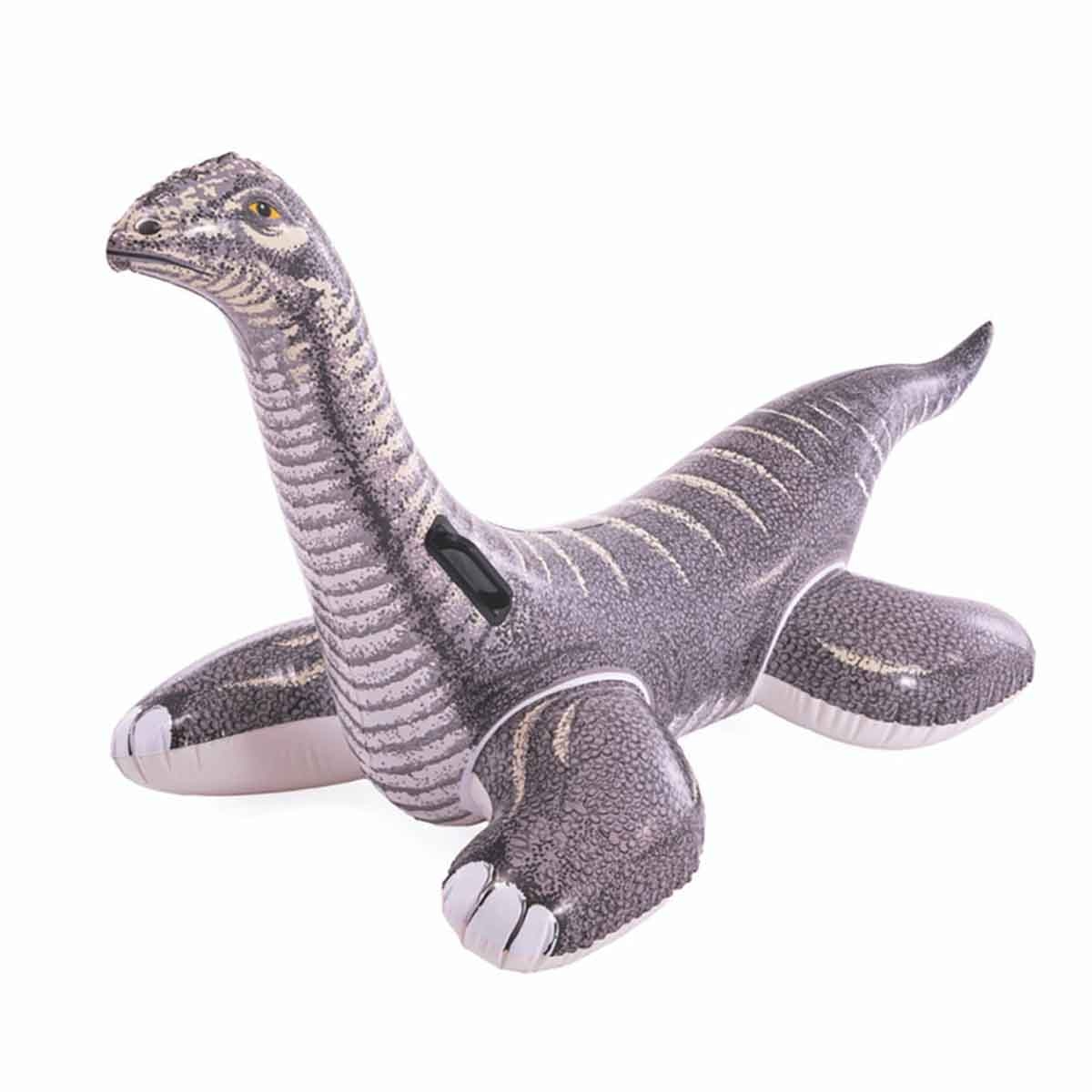 إنتكس مجموعة عوامة ركوب ديناصور برونتوصورس مع منفاخ يدوي للجنسين عمر 3-4 سنوات