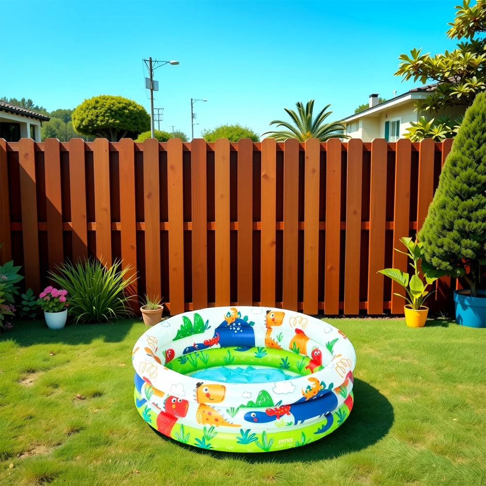 إنتكس مسبح أطفال ديناصور بثلاث حلقات للرضع، 0-2 سنوات