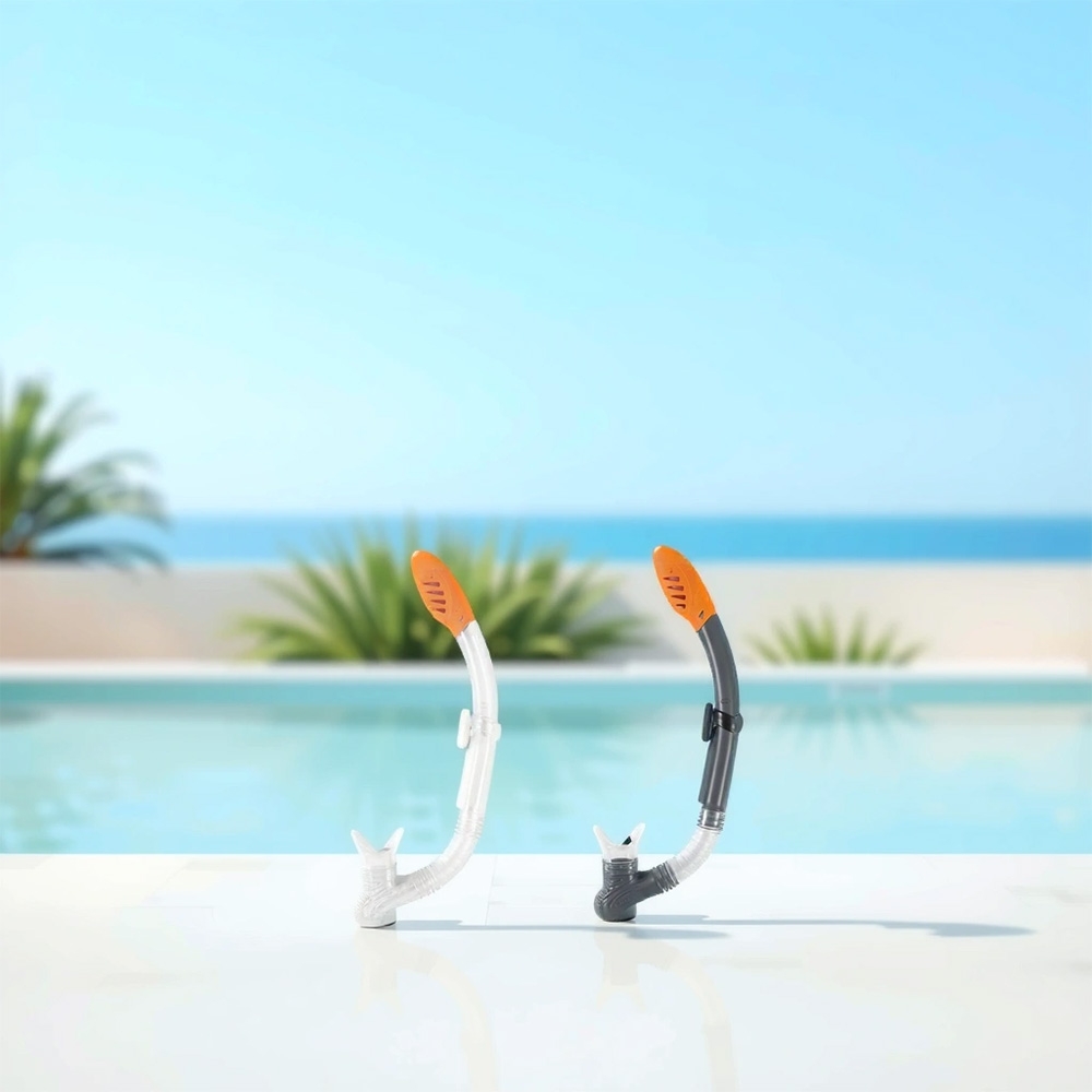 إنتكس سنوركل سهل التدفق، للجنسين، من عمر 8 إلى 10 سنوات