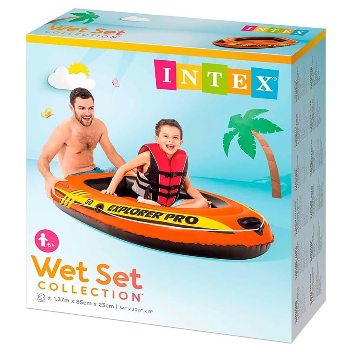 إنتكس قارب إكسبلورر برو 50 للجنسين، 5-7 سنوات