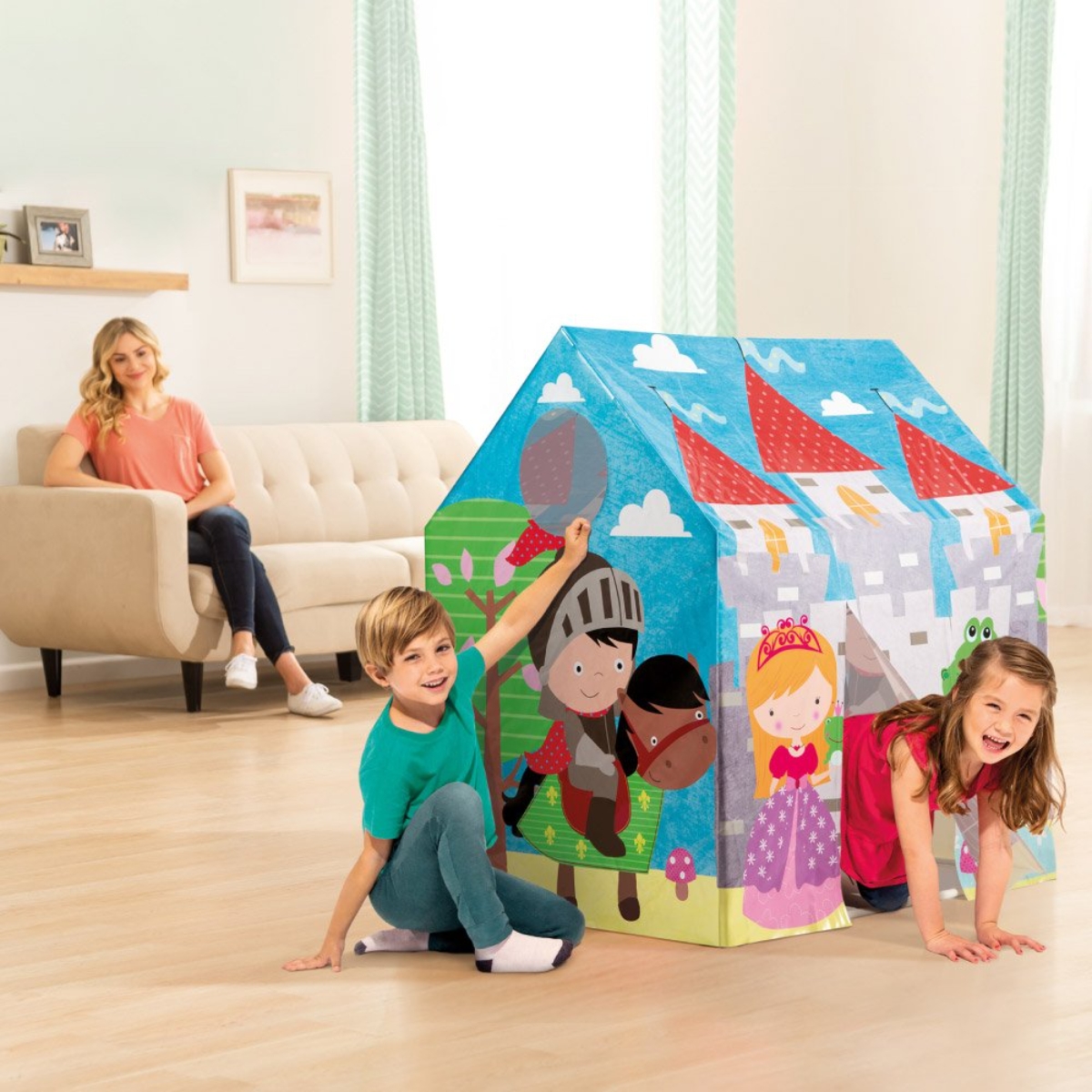 إنتكس كوخ مغامرات الغابة للجنسين، 3-4 سنوات