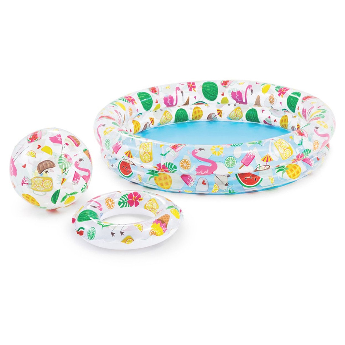 إنتكس مجموعة مسبح فواكه للأطفال للجنسين، 3-4 سنوات