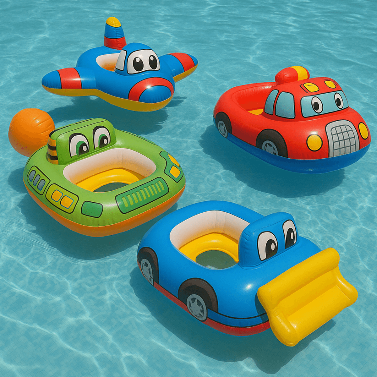 إنتكس عوامات أطفال مطبوعة متنوعة للرضع، 0-2 سنوات