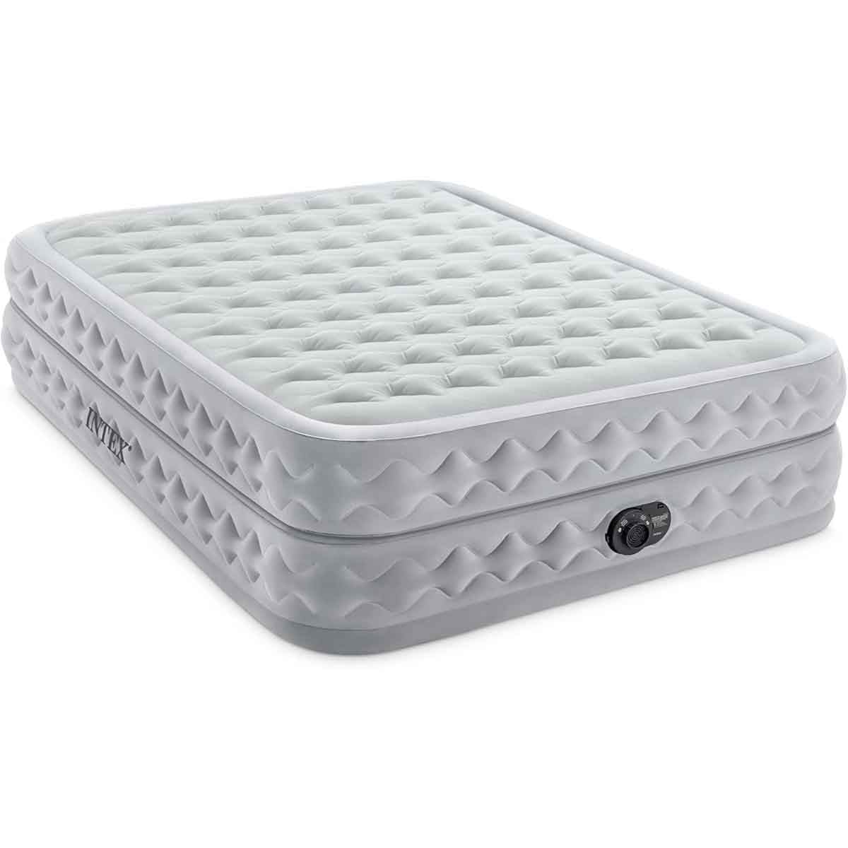 Intex Queen Supreme Air-Flow Airbed with Fiber Tech RP Unisex, 13+ Years