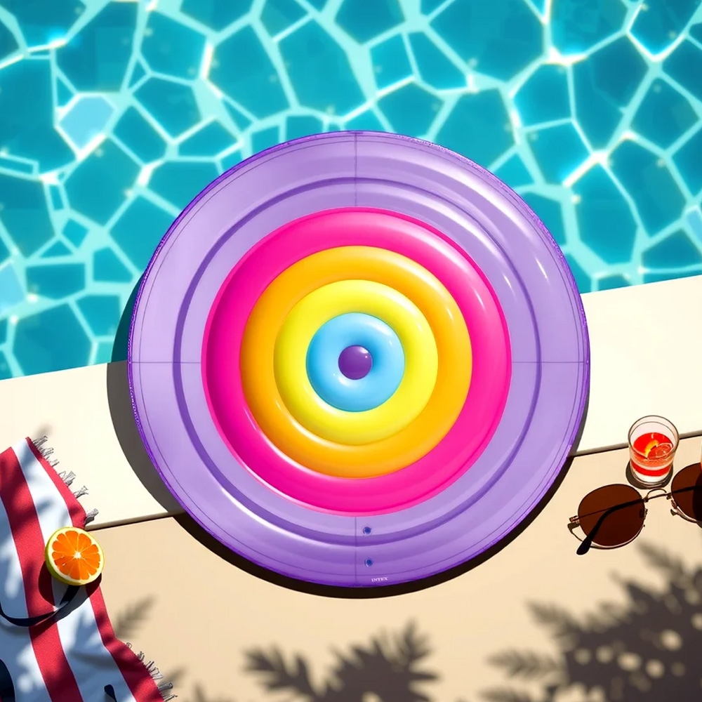 إنتكس كرسي استرخاء في الماء بتصميم جزيرة قوس قزح للجنسين