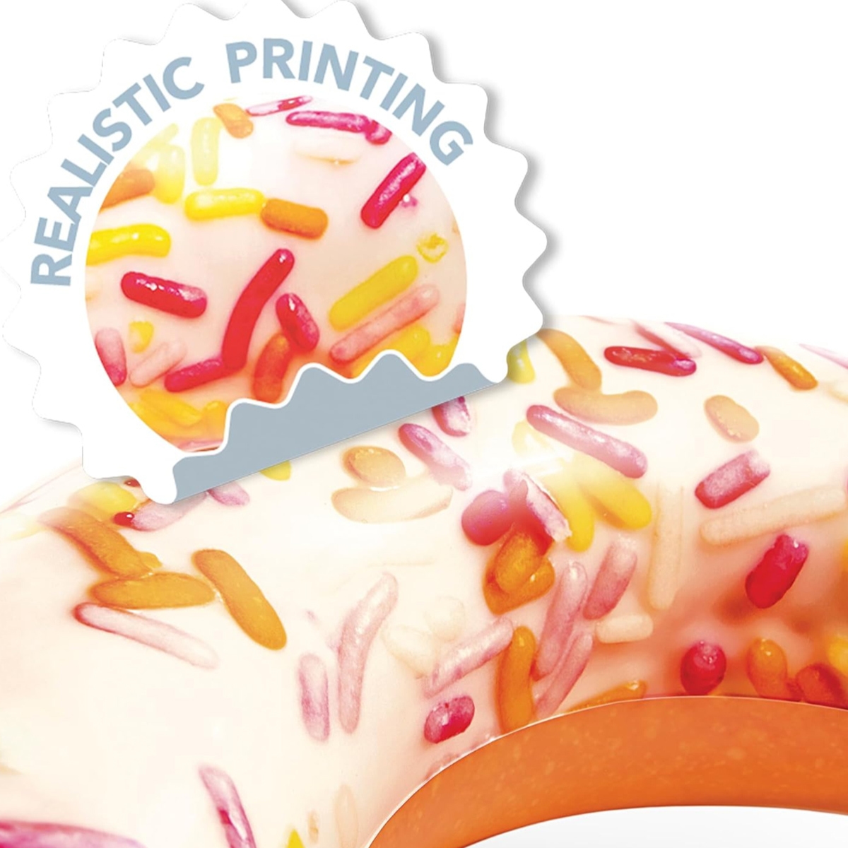 إنتكس عوامة دونات مرشوشة على شكل قلب للجنسين، من 8 إلى 10 سنوات