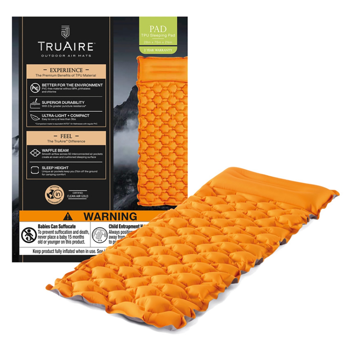 إنتكس وسادة نوم TPU للجنسين