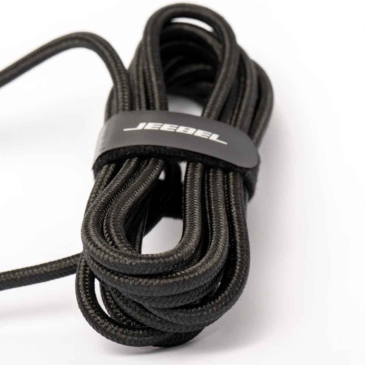 جيبل كابل USB إلى لايتنينغ مضفر بطول 2 متر باللون الأسود