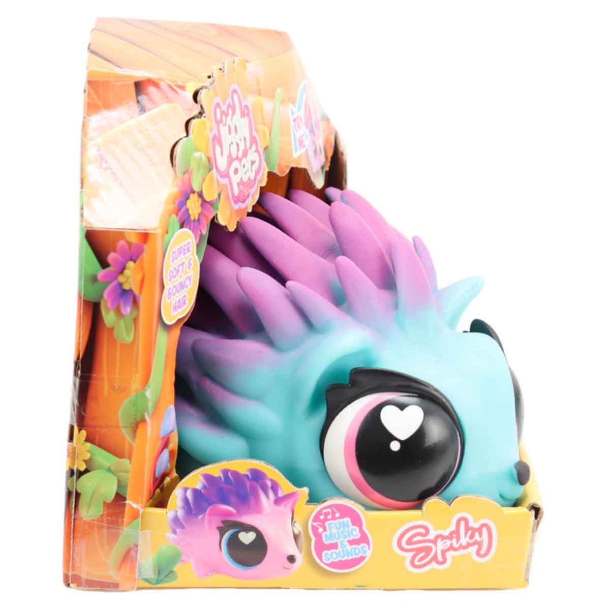 جيغلي بيتس قنفذ «سبايكي» أزرق مع أصوات للجنسين، عمر 5-7 سنوات