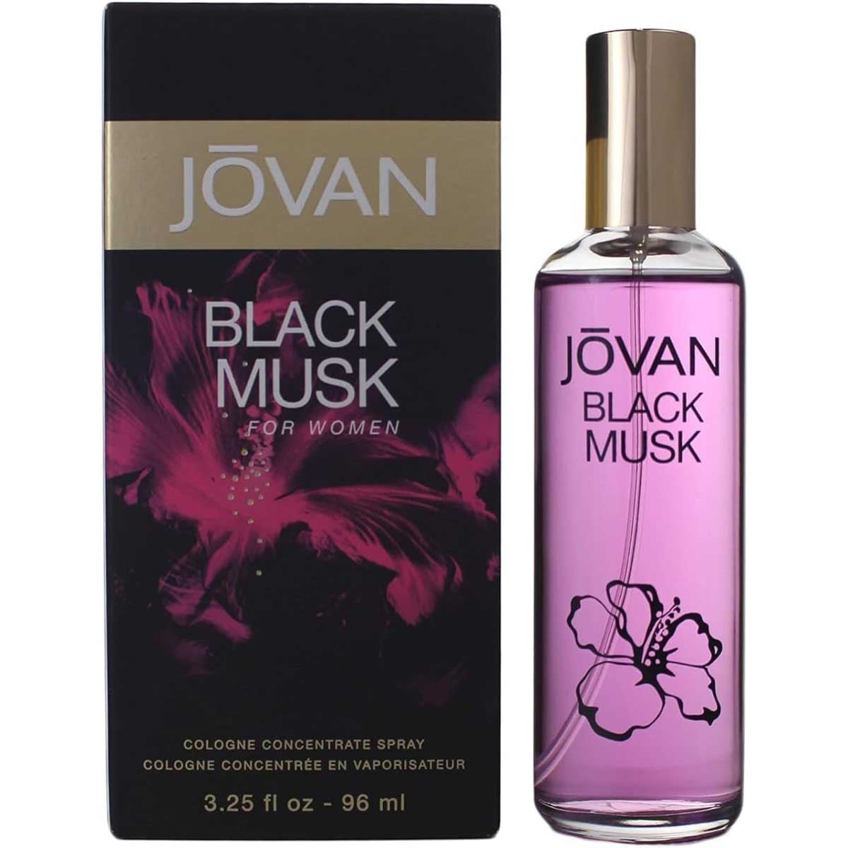 Jovan Black Musk Eau De Cologne 96 ml for Women