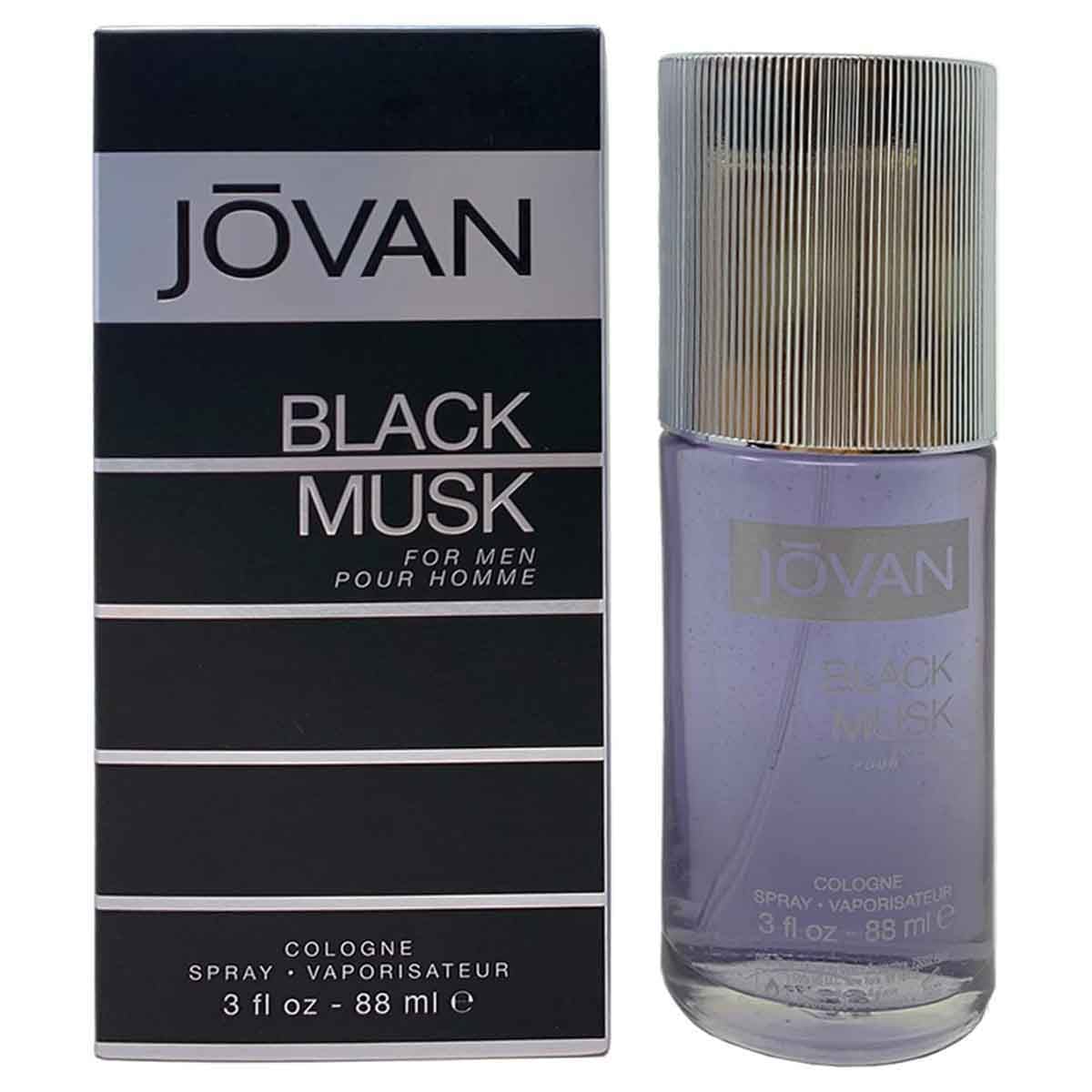 Jovan Musk Black Eau De Cologne for Men