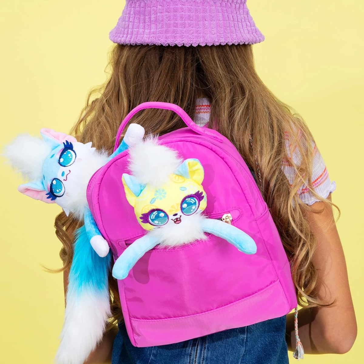 جست بلاي لعبة حيوان محشو بيستيز بنكهة العلكة بحجم 14 إنش للجنسين، 3-4 سنوات