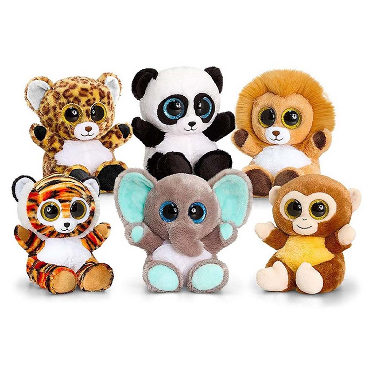 كيل تويز انيموتسو وايلد لعبة محشوة متنوعة 25 سم للأطفال عمر 0-2 سنوات