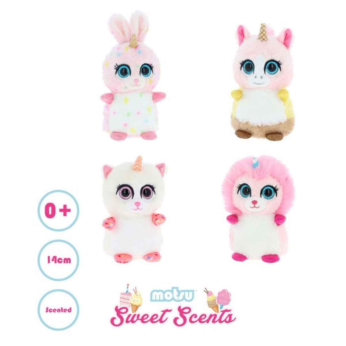 كيل تويز لعبة دمية محشوة موتسو برائحة حلوة 5.5 انش بتصاميم متنوعة للأطفال الرضع، 0-2 سنوات