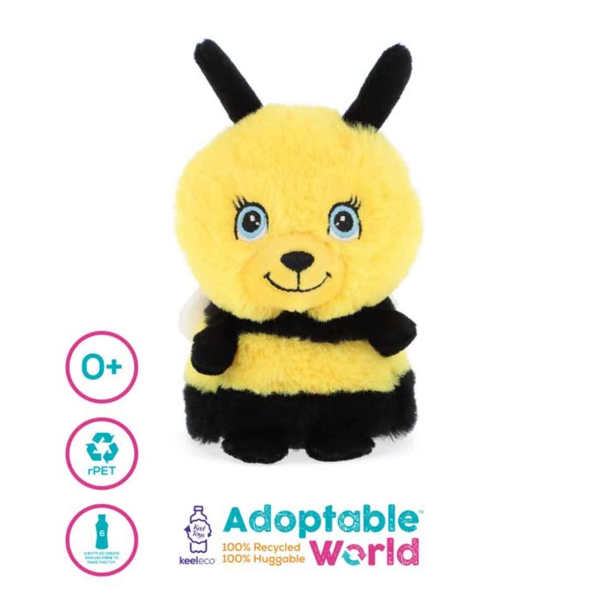 كيل تويز لعبة دمية محشوة كيليكو ميني عالم التبني 4 انش بتصاميم متنوعة للأطفال الرضع، 0-2 سنوات