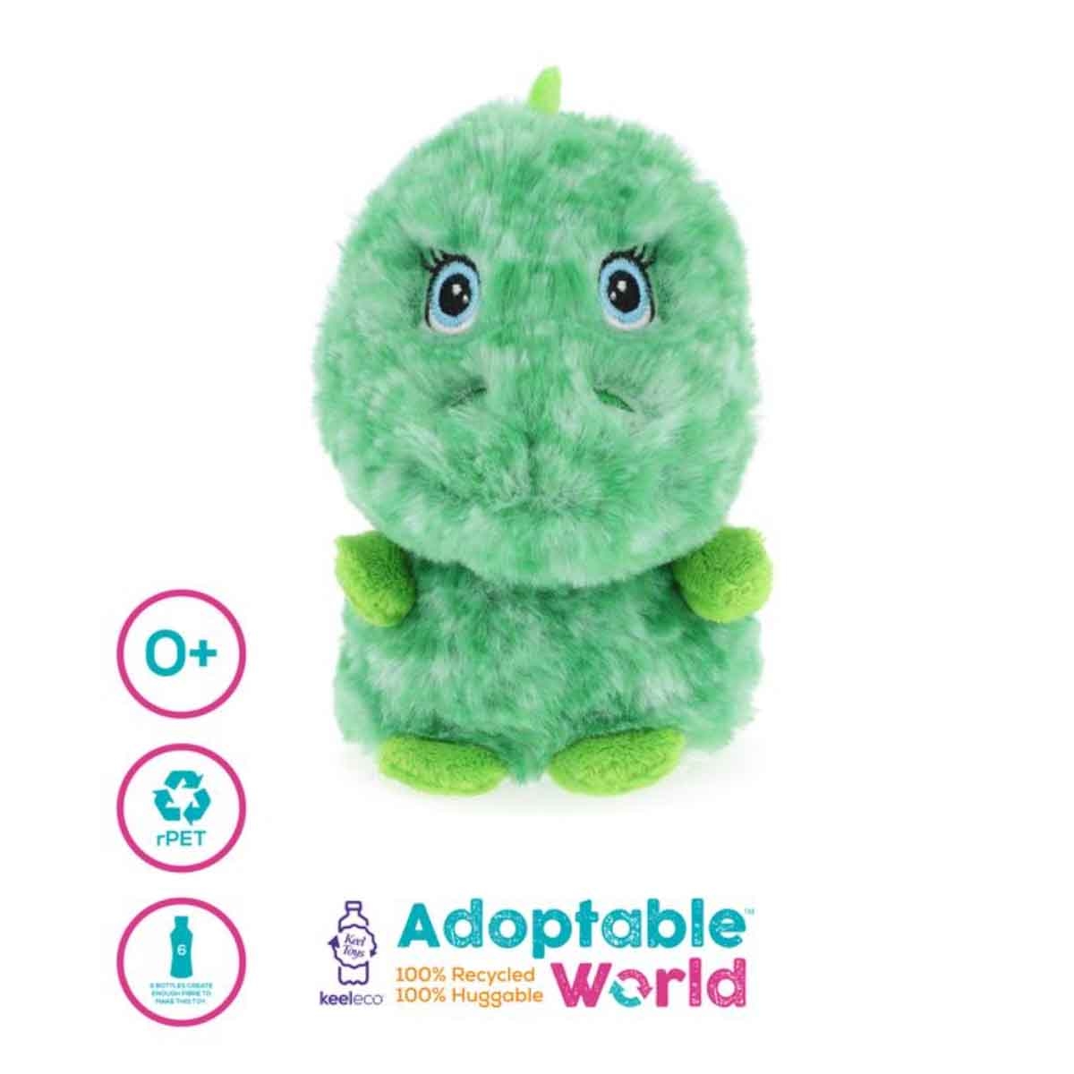 كيل تويز لعبة دمية محشوة كيليكو ميني عالم التبني 4 انش بتصاميم متنوعة للأطفال الرضع، 0-2 سنوات