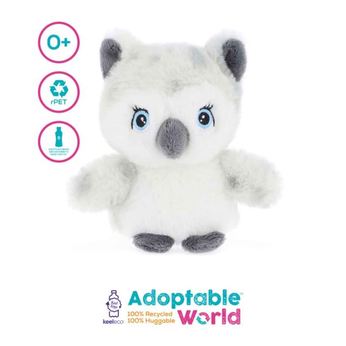 كيل تويز لعبة دمية محشوة كيليكو ميني عالم التبني 4 انش بتصاميم متنوعة للأطفال الرضع، 0-2 سنوات