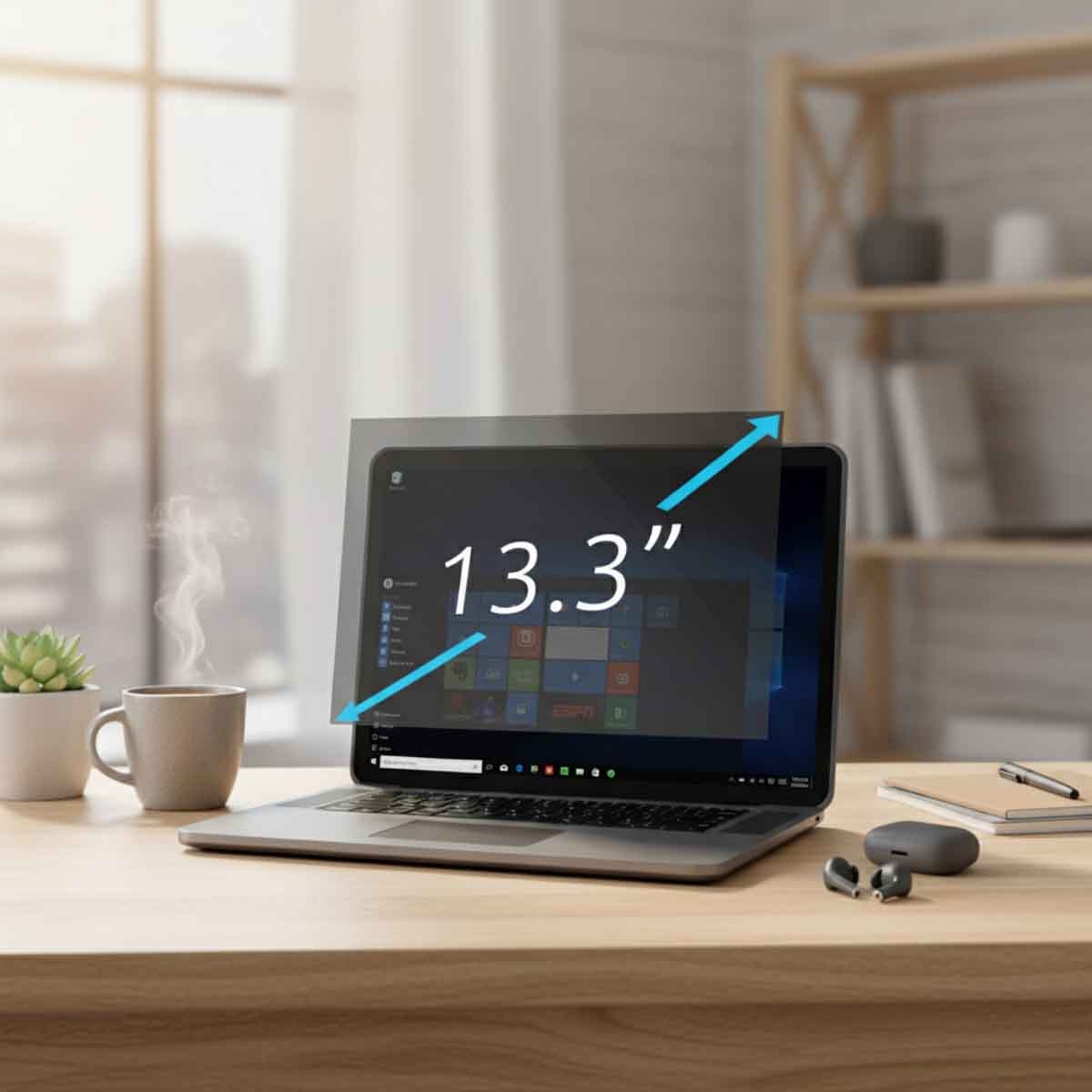 كينسينغتون فلتر خصوصية قابل للإزالة مقاس 13.3 انش بنسبة عرض 16:9