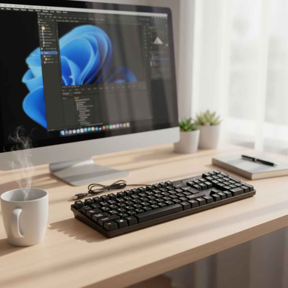 كينسينغتون لوحة مفاتيح سلكية فاليو كيبورد عربية