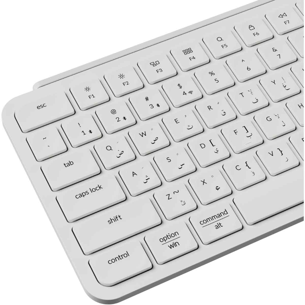 كايكرون B1 برو أبيض لوحة مفاتيح للألعاب لاسلكية فائقة النحافة بنسبة 75٪ بنظام ZMK مخصص