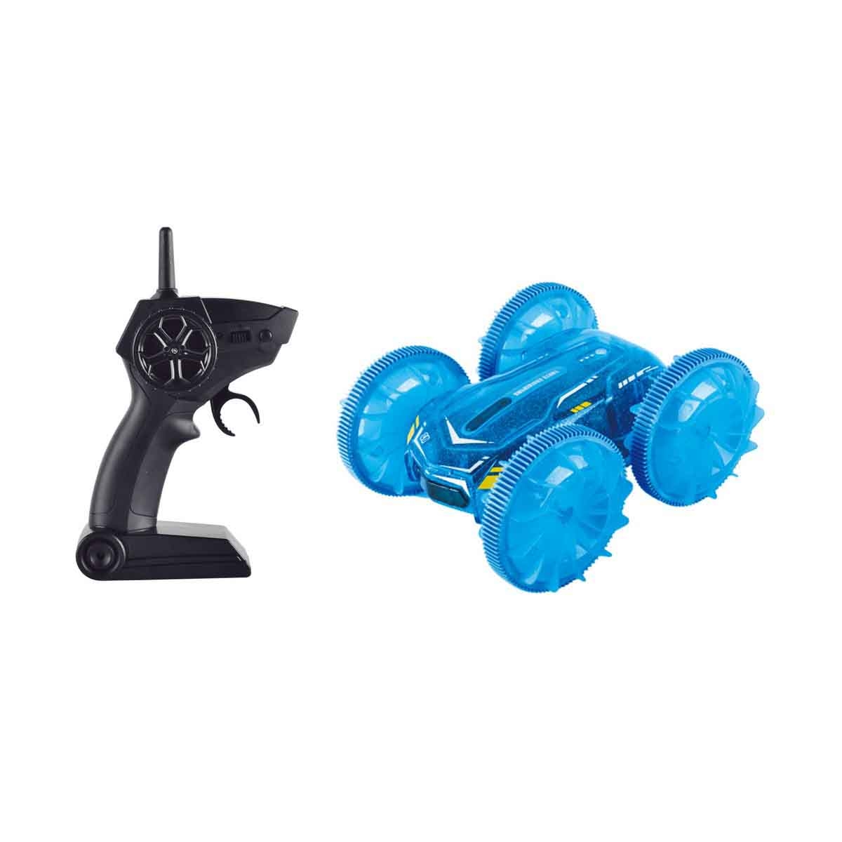 كيدز برو سيارة ريموت كنترول برمائية بإضاءة 2.4 جيجاهرتز متنوعة للأولاد، عمر 5-7 سنوات