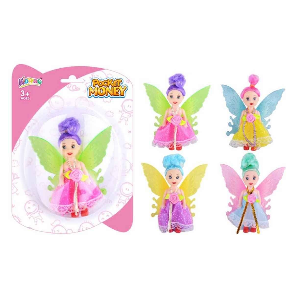 كيدز برو دمية سحرية صغيرة 3.5 بوصة متنوعة للبنات من عمر 3-4 سنوات