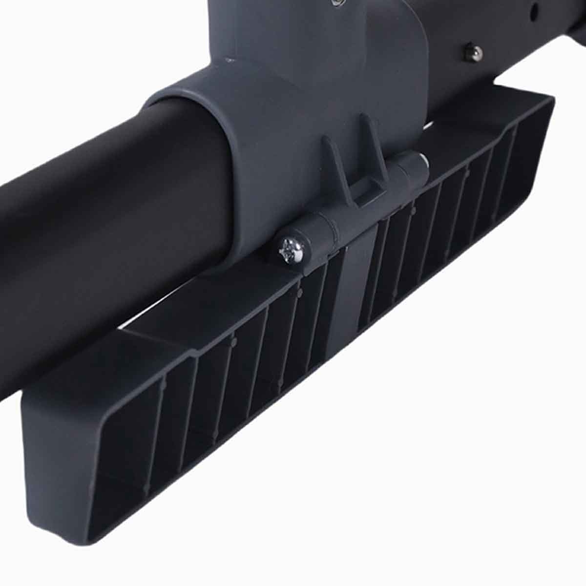 كيكي بيبي سرير جانبي للأطفال 3 في 1 باللون الرمادي الداكن مع سلة تخزين وناموسية ومرتبة قابلة للتنفس من عمر 0-2 سنة